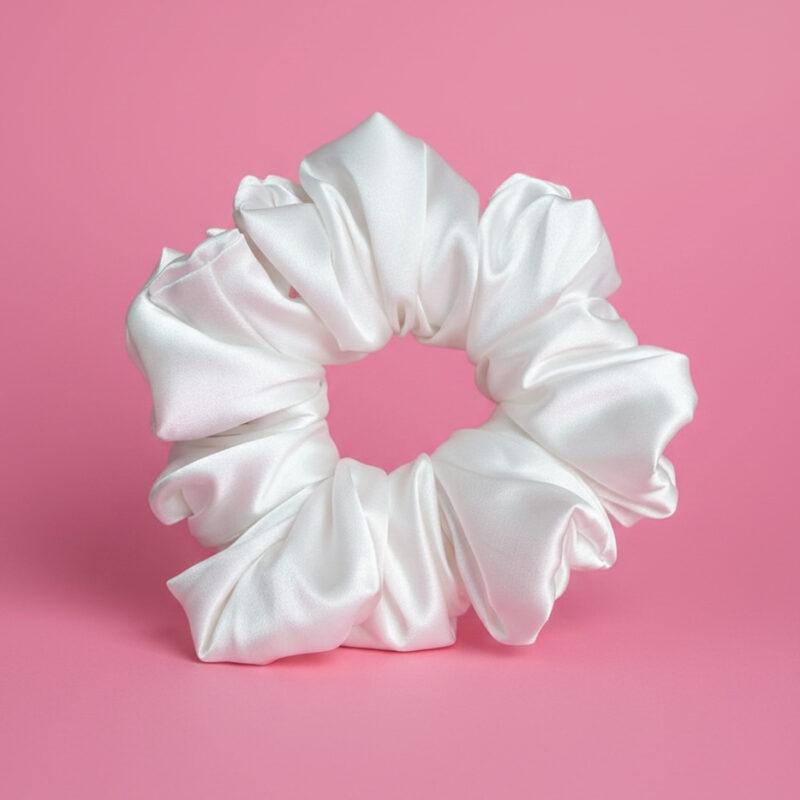 gumka do włosów frotka scrunchies ozdoba do włosów jedwab