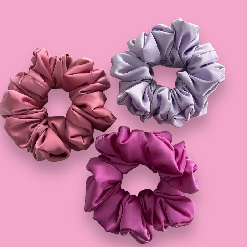 zestaw prezentowy gumki włosy frotki