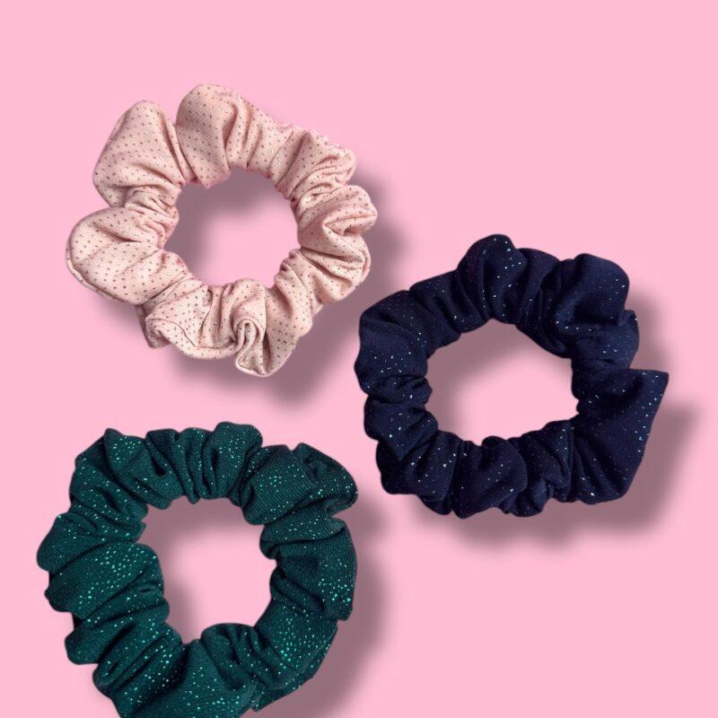 gumki do włosów mini satyna pielegnacja włosów szampon