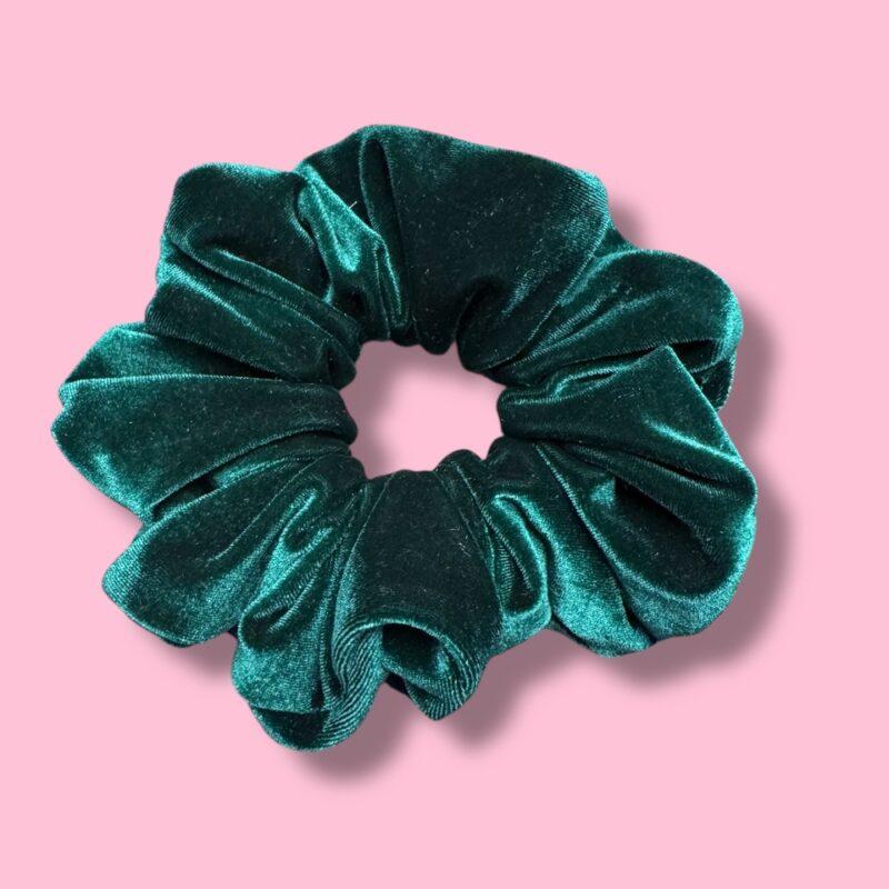 midi welur gumka do włosów akcesoria