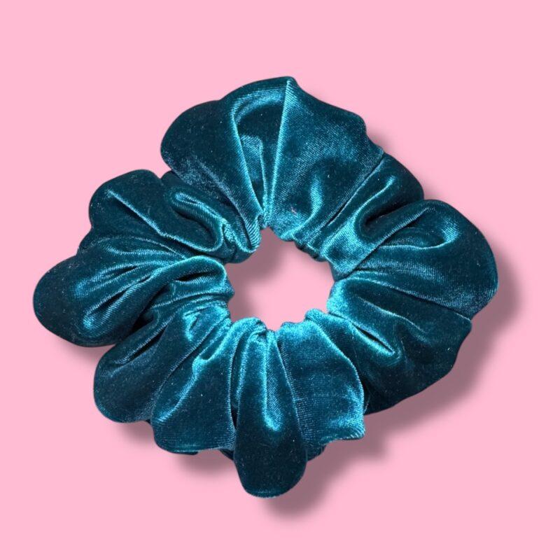 midi welur gumka do włosów akcesoria