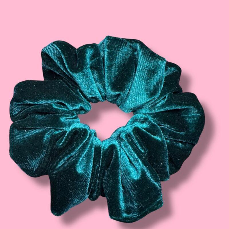 midi welur gumka do włosów akcesoria