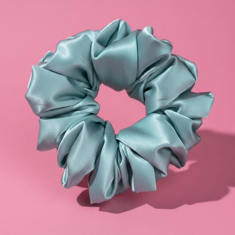 gumka do włosów frotka scrunchies ozdoba do włosów jedwab