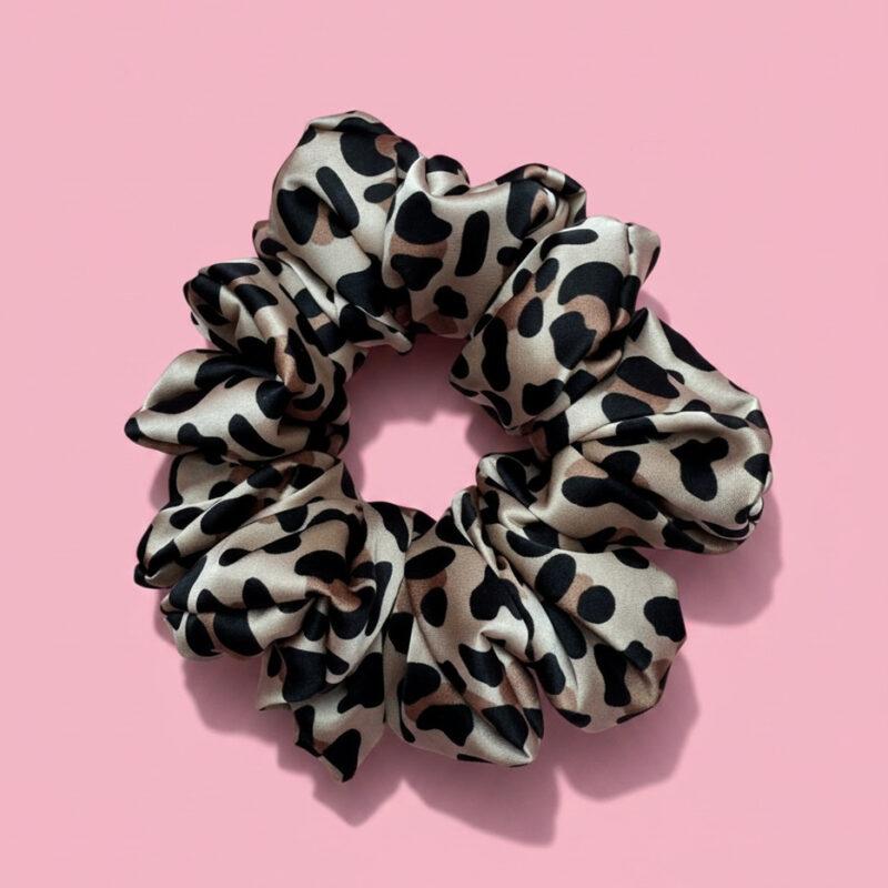 gumka do włosów scrunchies frotka jedwab
