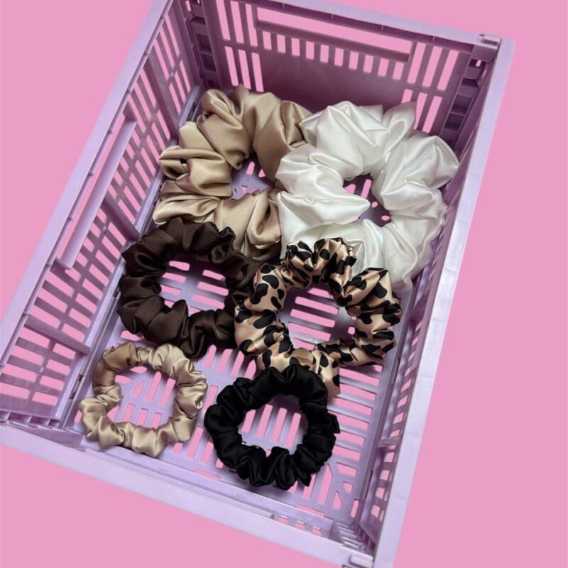 box prezentowy dla niej jedwab