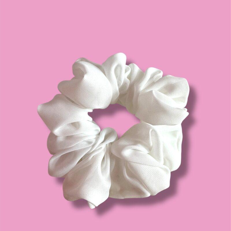 gumka do włosów akcesoria jedwab satyna