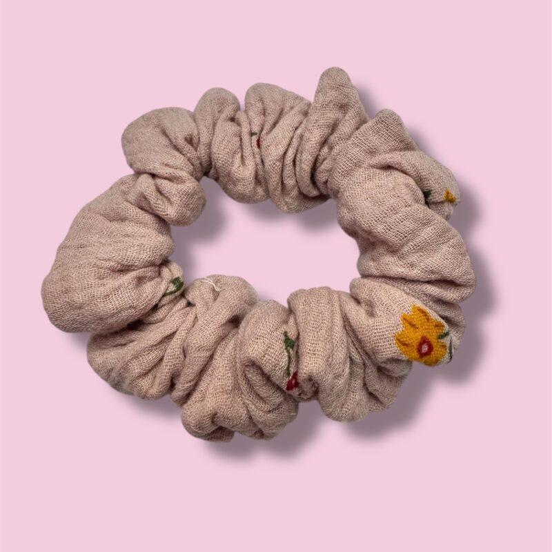 gumka do włosów handmade jedwab