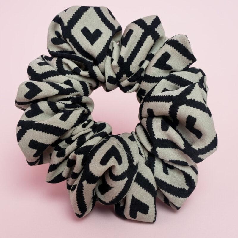 gumka do włosów wlaentynki jedwab włosy