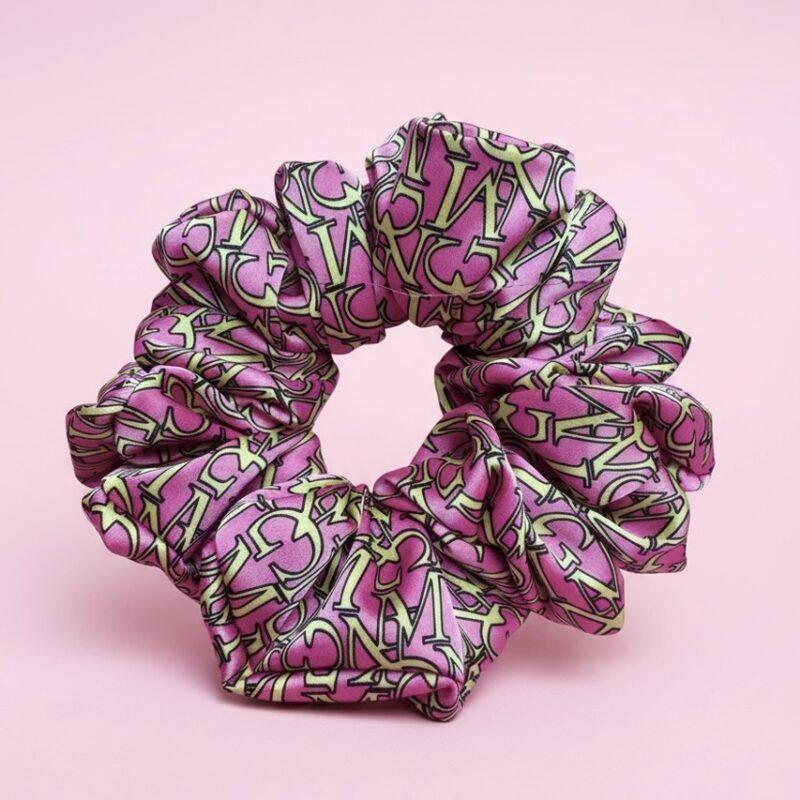 gumka do włosów wlaentynki jedwab włosy