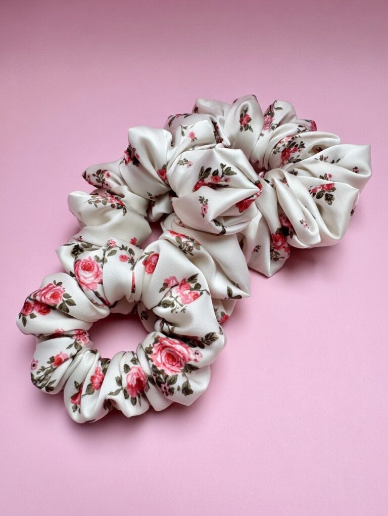 gumka do włosów akcesoria włosy fryzjer scrunchies jedwab