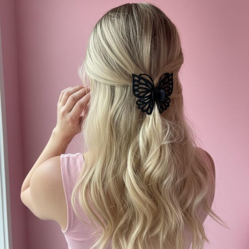 klamra do włosów upięcie klamerka