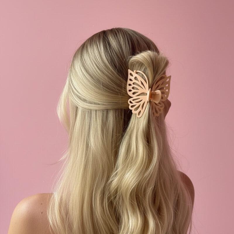 klamra do włosów upięcie klamerka
